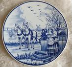 wandbord/sierbord lente schoonmaak Royal Delft, volgnr 36, Ophalen of Verzenden