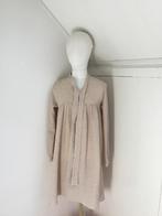 Leuk jurkje beige/wit geblokt merk Alpi (maat 38), Maat 38/40 (M), Verzenden, Beige, Zo goed als nieuw