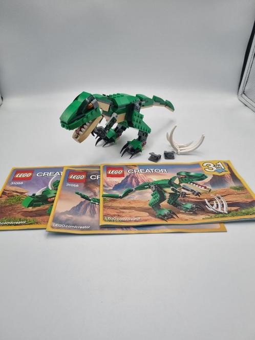 Lego Creator 31058 Mighty Dinosaurs , Kinderen en Baby's, Speelgoed | Duplo en Lego, Zo goed als nieuw, Lego, Complete set, Ophalen of Verzenden