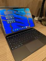 iPad Pro M4 (5G) + MagicKeyboard + Moft Dyn folio + Pitaka, Apple iPad, Zwart, 11 inch, Ophalen of Verzenden
