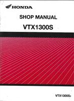 Honda VTX1300 S Shop  Manual werkplaatsboek, Ophalen of Verzenden, Honda