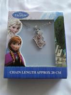 FROZEN kettinkje OLAF, nieuw in de verpakking!, Ophalen of Verzenden, Nieuw, Zilver, Ketting