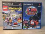 Playstation 2 spellen Lego racers 2 Worms blast, Spelcomputers en Games, Gebruikt, Racen en Vliegen, Ophalen of Verzenden, 3 spelers of meer