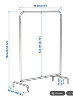 Ikea Mulig kledingrek 6 stuks kledingrekken, Ophalen, Gebruikt