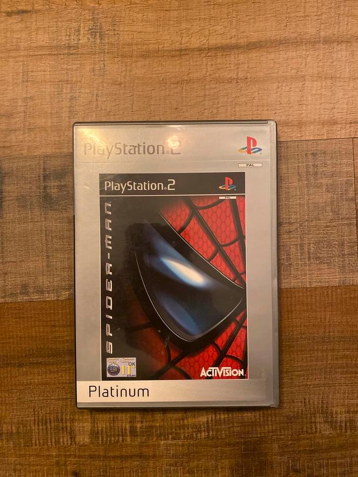 Spider-Man Platinum - PS2, Spelcomputers en Games, Games | Sony PlayStation 2, Gebruikt, Avontuur en Actie, 1 speler, Vanaf 7 jaar