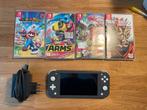 Nintendo Switch Lite Grijs + 4 Games, Spelcomputers en Games, Ophalen of Verzenden, Grijs, Gebruikt