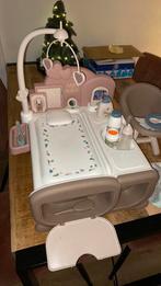 Poppenbedje, kinderstoel pop, jasje en jurk, Verzenden, Zo goed als nieuw, 50 tot 100 cm, Minder dan 100 cm