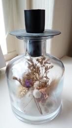 Kaarsenstandaard, te vullen naar eigen voorkeur, of geuren, Overige materialen, Ophalen of Verzenden, Zo goed als nieuw, Zwart