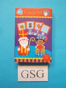 Sinterklaas kwartet nr. 61118-01, Hobby en Vrije tijd, Gezelschapsspellen | Kaartspellen, Nieuw, Ophalen