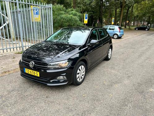 Volkswagen Polo 1.0 TSI 95pk 2018 Zwart Comfortline, Auto's, Volkswagen, Particulier, Polo, Benzine, Hatchback, Handgeschakeld