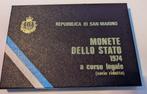 Muntset San Marino 1974, Ophalen of Verzenden, Overige landen, Setje