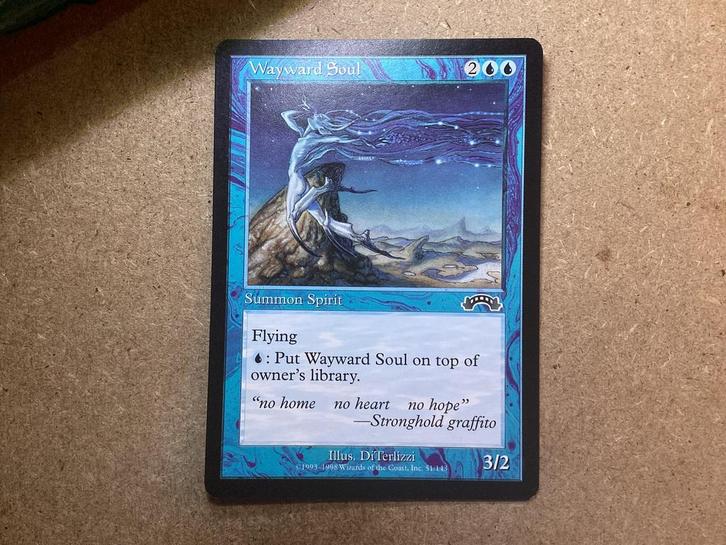 1x Wayward Soul [051/143] (Near Mint), Hobby en Vrije tijd, Verzamelkaartspellen | Magic the Gathering, Zo goed als nieuw, Losse kaart
