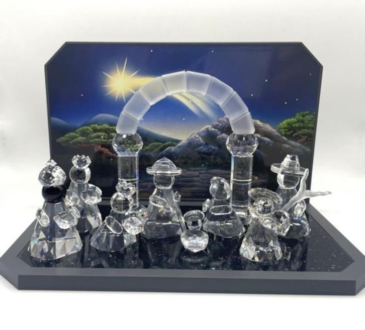10-delige kerststal - Kerstkribbe, Verzamelen, Swarovski, Verzenden