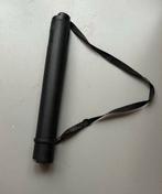 Zwarte MH Way Tekeningkoker met Draagriem, Hobby en Vrije tijd, Cursusmateriaal, Ophalen, Gebruikt, Meerdere media, Kunst en Creatief