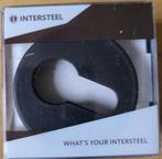 te koop intersteel cilinder rozet mat zwart rond model, Ophalen of Verzenden, Nieuw