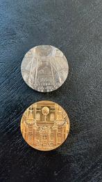 Twee grote munten nationaal erfgoed, Postzegels en Munten, Ophalen of Verzenden, Vóór koninkrijk, Euro's