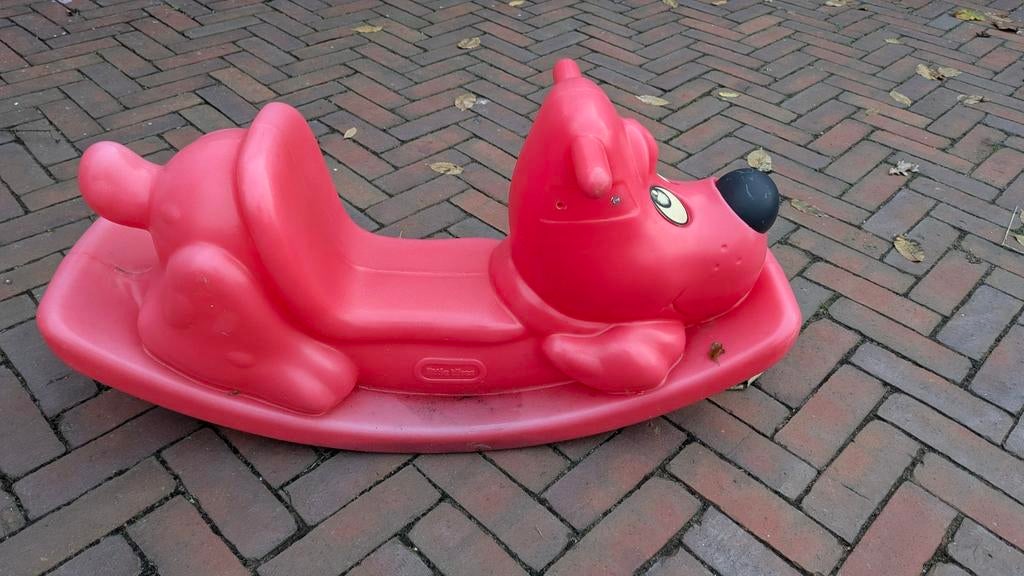 schommelhond voor kinderen, Ophalen, Gebruikt, Hond