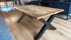 Salontafel boomstamblad mangohout, Huis en Inrichting, Tafels | Salontafels, Ophalen, 100 tot 150 cm, 50 tot 100 cm, Minder dan 50 cm