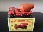 Lesney Matchbox #26 Foden Cement Mixer in doosje, Hobby en Vrije tijd, Modelauto's | Overige schalen, Ophalen of Verzenden, Zo goed als nieuw