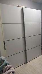 Kledingkast schuifdeur wit 180 breed, Huis en Inrichting, Ophalen, Met plank(en), Gebruikt, 150 tot 200 cm
