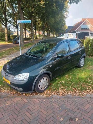 Opel Corsa 1.2 16V 5D 2001 Groen beschikbaar voor biedingen