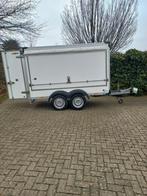 Gesloten aanhanger met grote zijklep en goede gasveren, Auto diversen, Aanhangers en Bagagewagens, Ophalen, Zo goed als nieuw