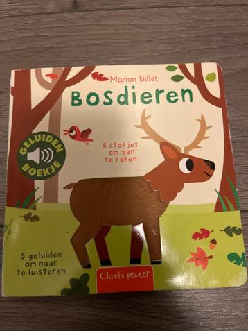 Bosdieren Geluidenboek - Marion Billet beschikbaar voor biedingen