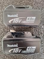2x Makita  BL1840 18v (set prijs), Ophalen of Verzenden, Gebruikt