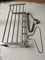 Metalen wandkapstok met hangers, Zo goed als nieuw, Minder dan 100 cm, Metaal, Ophalen