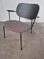 Audo Copenhagen Co lounge chair, Huis en Inrichting, Stoelen, Ophalen of Verzenden, Zo goed als nieuw, Zwart, Vier