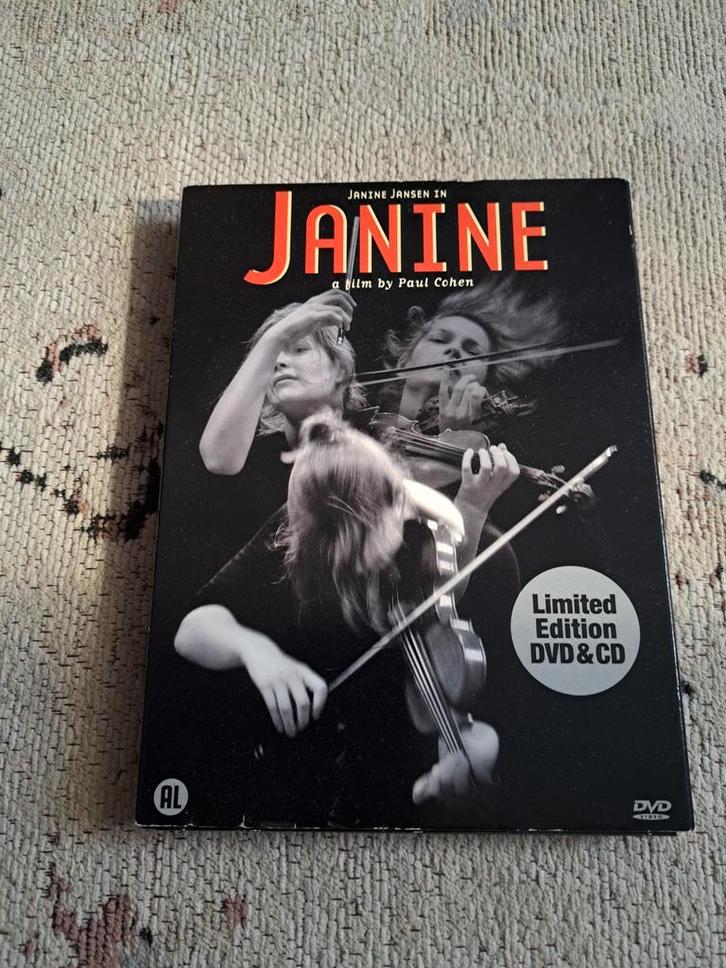 Janine Jansen - Limited Edition DVD & CD, Cd's en Dvd's, Dvd's | Muziek en Concerten, Zo goed als nieuw, Documentaire, Boxset