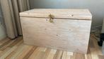 Kist hout whitewash, Huis en Inrichting, Woonaccessoires | Kisten, Ophalen, Zo goed als nieuw, 50 tot 100 cm, Minder dan 50 cm