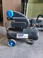 Ferm FCO-1524 Compressor - Zo goed als nieuw!, Doe-het-zelf en Verbouw, Compressors, Mobiel, 6 tot 10 bar, Ophalen of Verzenden