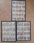 3 x oude prent Imagerie d'épinal No.470 - 513 - 899 schade, Antiek en Kunst, Ophalen of Verzenden