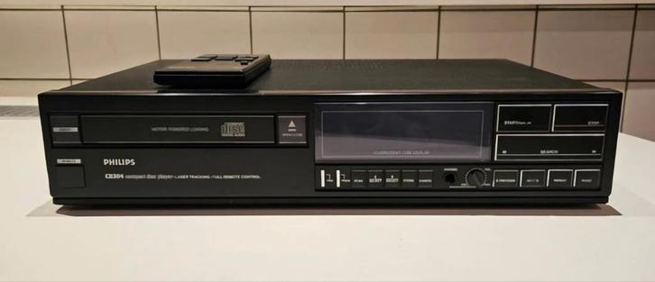 Philips CD304 – eerste generatie vintage CD speler uit 1986, Audio, Tv en Foto, Cd-spelers, Gebruikt, Philips, Ophalen