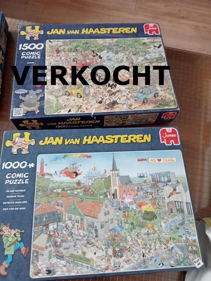 Verschillende Puzzels, Hobby en Vrije tijd, Denksport en Puzzels, Zo goed als nieuw, Legpuzzel, 500 t/m 1500 stukjes, Ophalen