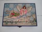 Jim Shore kerstengelen in houten bewaardoos prachtige set, Diversen, Kerst, Ophalen of Verzenden, Zo goed als nieuw