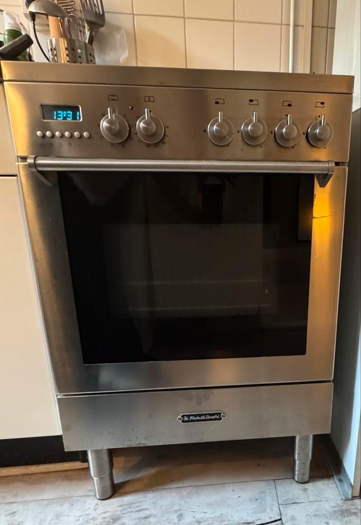 Fratelli Onofri Gasfornuis - 4 pits, Witgoed en Apparatuur, Fornuizen, Gebruikt, Vrijstaand, Gas, 4 kookzones, 85 tot 90 cm, 60 cm of meer