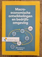 Macro economische ontwikkelingen en bedrijfsomgeving  Nieuw, Boeken, Studieboeken en Cursussen, Nieuw, Ophalen of Verzenden