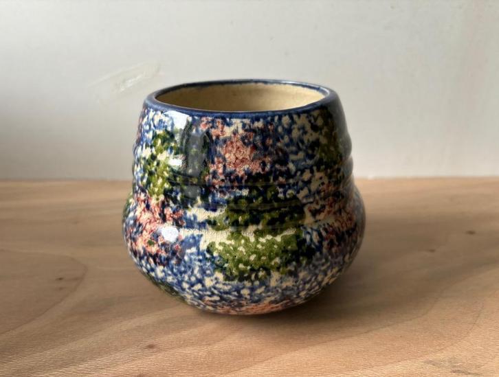 Oud Suikerpotje Theeservies Rheinsberg Schwämmeldekor, Antiek en Kunst, Antiek | Servies los, Ophalen of Verzenden