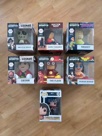 7 nieuwe Funko pops in doos niet geopend  beschikbaar voor biedingen