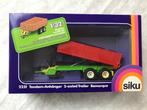 SIKU Tandem trailer, Hobby en Vrije tijd, Modelauto's | 1:32, Ophalen of Verzenden, Nieuw, Tractor of Landbouw, SIKU