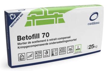 krimparme ondersabelingsmortel Betofill 70 / zak 25 kg beschikbaar voor biedingen