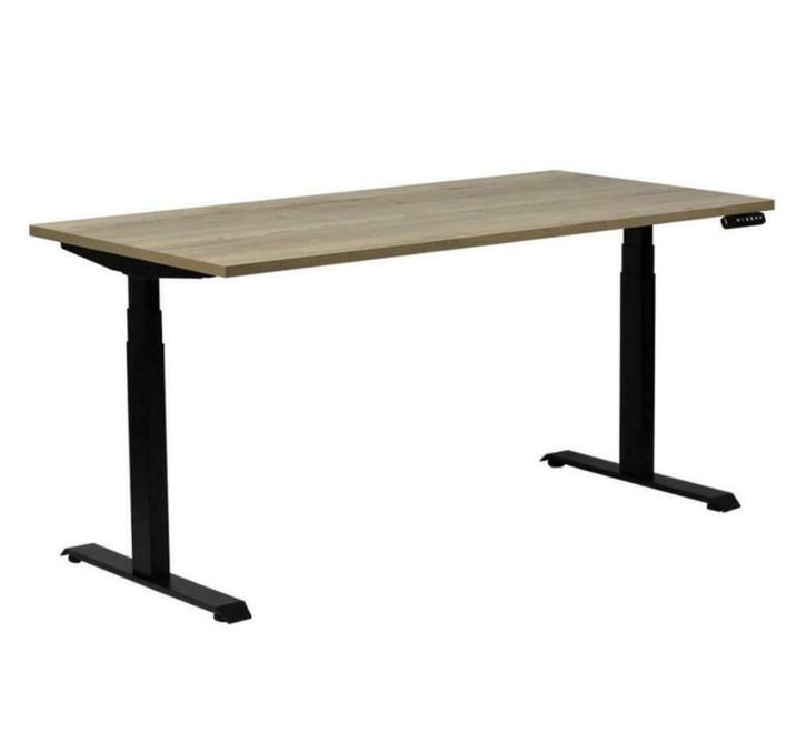 Zit sta bureau NPR EN 527 2 motorig elektrisch verstelbaar, Huis en Inrichting, Bureaus, Elektrisch, Ophalen of Verzenden