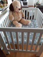 Babybox wit met boxkleed, Kinderen en Baby's, Boxen, Ophalen of Verzenden, Gebruikt, In hoogte verstelbaar