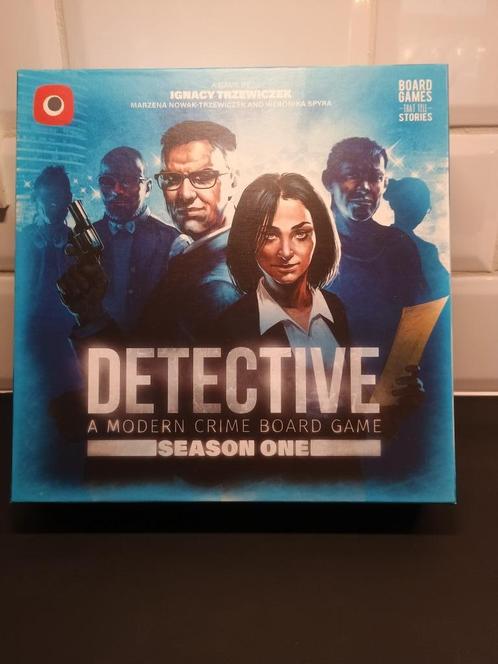 Detective Season One, Hobby en Vrije tijd, Gezelschapsspellen | Bordspellen, Zo goed als nieuw, Vijf spelers of meer, Ophalen of Verzenden