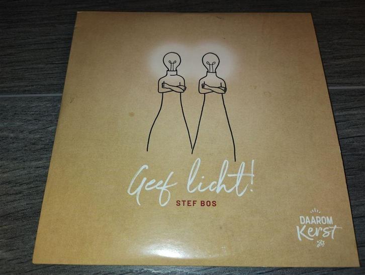 Stef Bos - Geef Licht!, Cd's en Dvd's, Cd's | Kerst en Sinterklaas, Zo goed als nieuw, Ophalen of Verzenden