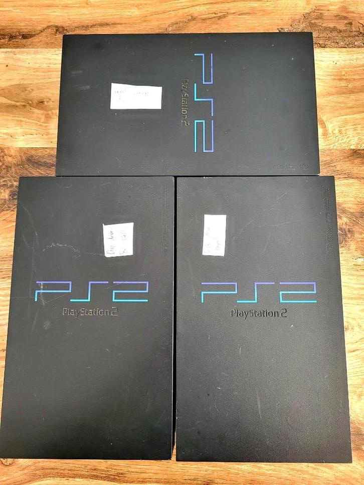 3x Defecte PlayStation 2 Phat Console, Spelcomputers en Games, Games | Sony PlayStation 2, Gebruikt, Overige genres, 1 speler