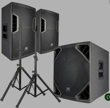 PowerDynamic PD-6 2.1 set 2600W - Nieuwstaat! beschikbaar voor biedingen