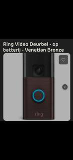 Ring Video Deurbel - Venetian Bronze (NieuwOngebruikt), Huis en Inrichting, Deurbellen, Ophalen of Verzenden, Ingebouwde camera